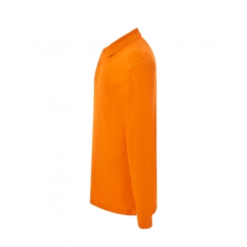 Koszulka polo męska pomarańczowa rękaw długi roz.XXL