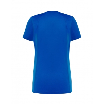 Koszulka damska krój sportowy , materiał oddychający kolor chabrowy roz.XL