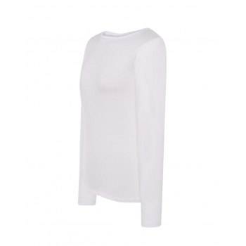 T-shirt damski biały długi rękaw roz.XL