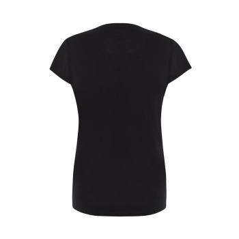 T-shirt damski czarny 155g/m2 roz.XXL