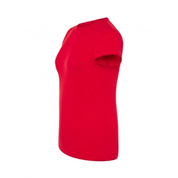 T-shirt damski czerwony 155g/m2 roz.XXL