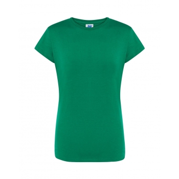 T-shirt damski zielony 170g/m2 roz. S