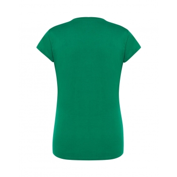 T-shirt damski zielony 155g/m2 roz.L