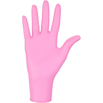 Rękawiczki jednorazowe nitrylex? magenta roz.S