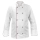 M&C Bluza kucharska biała długi rękaw lamówka bordowa roz.3XL